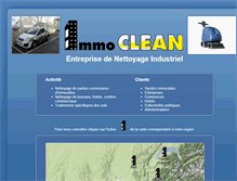 Tablet Screenshot of immoclean.net